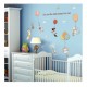 Sticker decorativ, Animalute, Baloane, 100 cm, 727STK