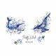Sticker decorativ, Balene, 115 cm, 748STK