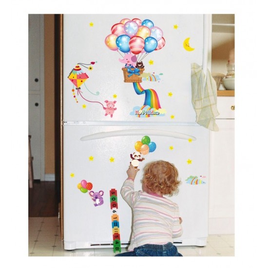 Sticker decorativ, Baloane, Happy balloon, 85 cm, 714STK Sticker decorativ, Baloane, Happy balloon, 85 cm, 714STK