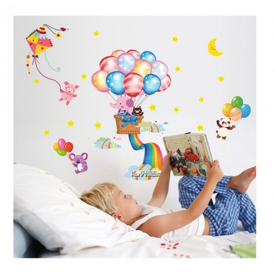 Sticker decorativ, Baloane, Happy balloon, 85 cm, 714STK Sticker decorativ, Baloane, Happy balloon, 85 cm, 714STK