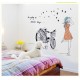 Sticker decorativ, Bicicleta, Better days, 95 cm, 708STK Sticker decorativ, Bicicleta, Better days, 95 cm, 708STK