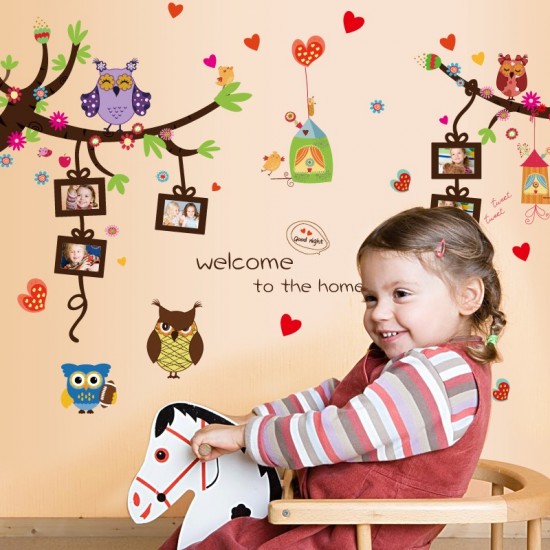 Sticker decorativ, Bufnite 150 cm, 745STK
