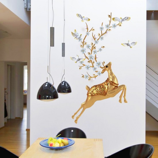 Sticker decorativ, Caprioara, 123 cm, 761STK