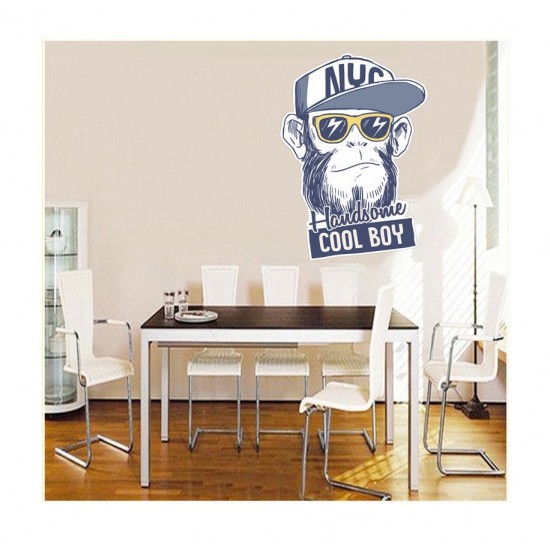 Sticker decorativ, Cool Boy, 70 cm, 1074STK Sticker decorativ, Cool Boy, 70 cm, 1074STK
