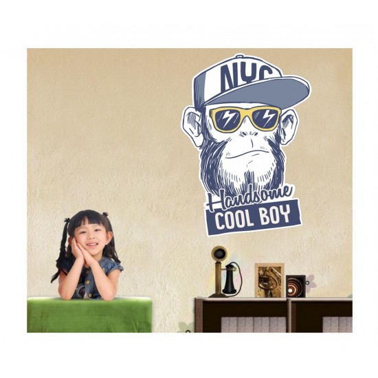 Sticker decorativ, Cool Boy, 70 cm, 1074STK Sticker decorativ, Cool Boy, 70 cm, 1074STK