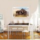 Sticker decorativ, Fereastra 3D, Casa, 85 cm, 620STK Sticker decorativ, Fereastra 3D, Casa, 85 cm, 620STK