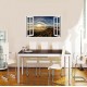 Sticker decorativ, Fereastra 3D, Cer, 85 cm, 531STK Sticker decorativ, Fereastra 3D, Cer, 85 cm, 531STK