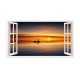 Sticker decorativ, Fereastra 3D, Ocean, 85 cm, 549STK-1 Sticker decorativ, Fereastra 3D, Ocean, 85 cm, 549STK-1
