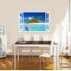 Sticker decorativ, Fereastra 3D, Ocean, 85 cm, 561STK Sticker decorativ, Fereastra 3D, Ocean, 85 cm, 561STK