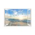 Sticker decorativ, Fereastra 3D, Ocean, 85 cm, 584STK