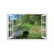 Sticker decorativ, Fereastra 3D, Pod, 85 cm, 639STK Sticker decorativ, Fereastra 3D, Pod, 85 cm, 639STK