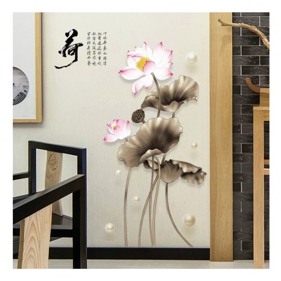 Sticker decorativ, Flori, 112 cm, 751STK