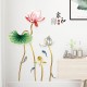 Sticker decorativ, Flori, 120 cm, 755STK