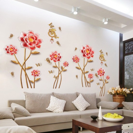 Sticker decorativ, Flori, 145 cm, 756STK Sticker decorativ, Flori, 145 cm, 756STK