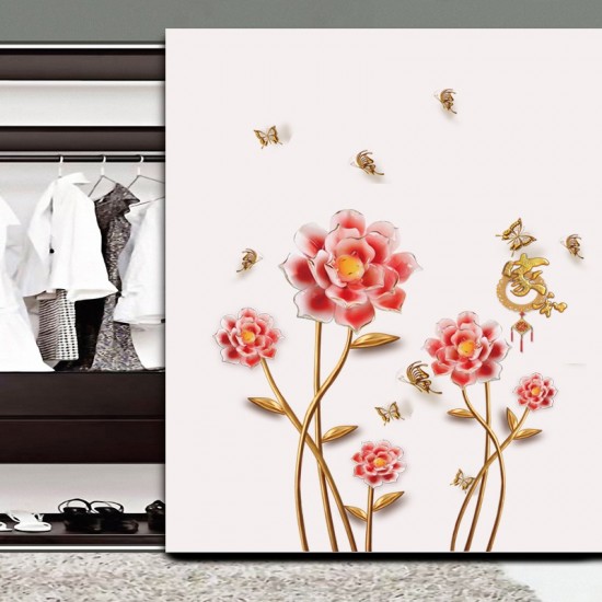 Sticker decorativ, Flori, 145 cm, 756STK Sticker decorativ, Flori, 145 cm, 756STK