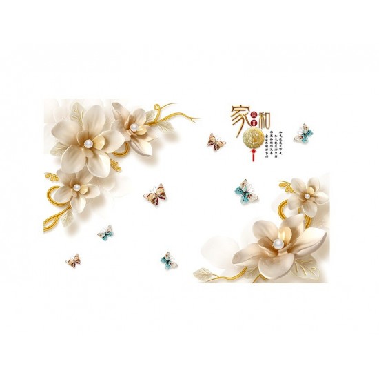 Sticker decorativ, Flori , 168 cm, 801STK Sticker decorativ, Flori , 168 cm, 801STK