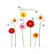 Sticker decorativ, Flori Gerbera, 125 cm, 803STK Sticker decorativ, Flori Gerbera, 125 cm, 803STK