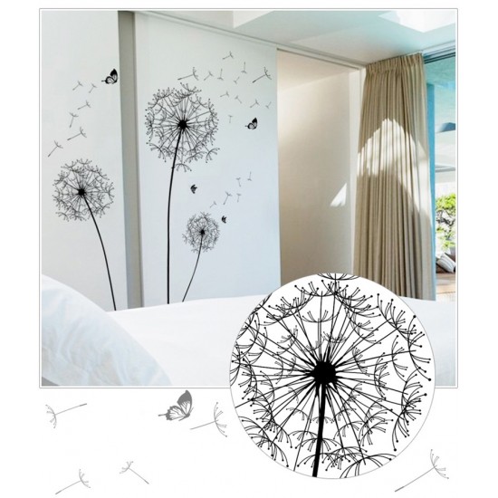 Sticker decorativ, Flori Papadie, 135 cm, 767STK Sticker decorativ, Flori Papadie, 135 cm, 767STK