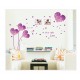 Sticker decorativ, Flori mov, 125 cm, 703STK Sticker decorativ, Flori mov, 125 cm, 703STK
