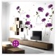 Sticker decorativ, Flori mov, 140 cm, 797STK Sticker decorativ, Flori mov, 140 cm, 797STK