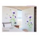 Sticker decorativ, Flori mov, 170 cm, 739STK