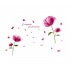 Sticker decorativ, Flori mov, 176 cm, 733STK