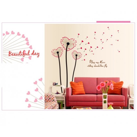 Sticker decorativ, Flori papadie, 120 cm, 808STK Sticker decorativ, Flori papadie, 120 cm, 808STK