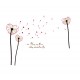 Sticker decorativ, Flori papadie, 120 cm, 808STK Sticker decorativ, Flori papadie, 120 cm, 808STK