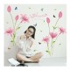 Sticker decorativ, Flori roz, 160 cm, 743STK