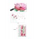 Sticker decorativ, Flori roz, 202 cm, 805STK Sticker decorativ, Flori roz, 202 cm, 805STK