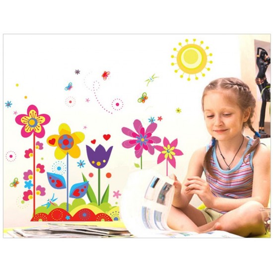 Sticker decorativ, Flower, 90 cm, 711STK Sticker decorativ, Flower, 90 cm, 711STK