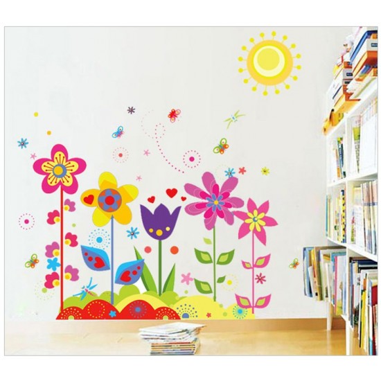 Sticker decorativ, Flower, 90 cm, 711STK Sticker decorativ, Flower, 90 cm, 711STK