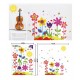 Sticker decorativ, Flower, 90 cm, 711STK Sticker decorativ, Flower, 90 cm, 711STK