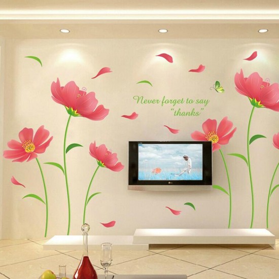 Sticker decorativ, Fori rosii, 150 cm, 783STK