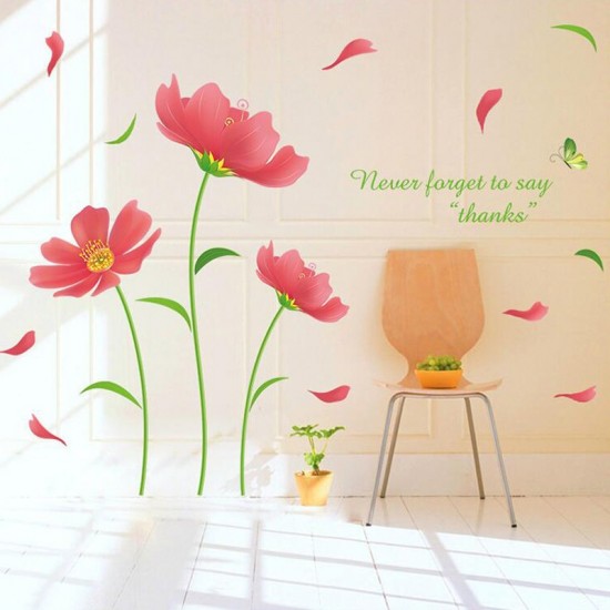 Sticker decorativ, Fori rosii, 150 cm, 783STK