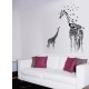 Sticker decorativ, Girafe, 130 cm, 747STK