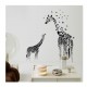 Sticker decorativ, Girafe, 130 cm, 747STK
