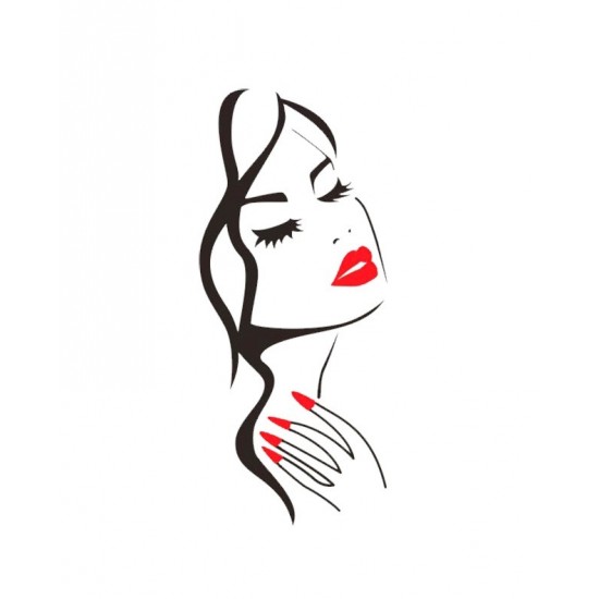 Sticker decorativ, Girl, 57 cm, 820STK Sticker decorativ, Girl, 57 cm, 820STK