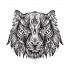 Sticker decorativ, Leu, 55 cm, 1144STK