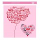 Sticker decorativ, Love, 120 cm, 704STK