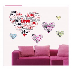 Sticker decorativ, Love, 120 cm, 704STK