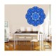 Sticker decorativ Mandala, Albastru, 50 cm , 1066STK Sticker decorativ Mandala, Albastru, 50 cm , 1066STK