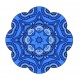 Sticker decorativ Mandala, Albastru, 50 cm , 1066STK Sticker decorativ Mandala, Albastru, 50 cm , 1066STK