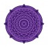 Sticker decorativ Mandala, Mov, 50 cm , 1070STK
