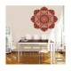 Sticker decorativ Mandala, Rosu, 50 cm , 1067STK