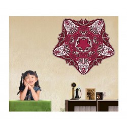Sticker decorativ Mandala, Roz, 50 cm , 1061STK Sticker decorativ Mandala, Roz, 50 cm , 1061STK