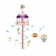 Sticker decorativ, Masuratoare, Parc de distratii, 185 cm, 705STK Sticker decorativ, Masuratoare, Parc de distratii, 185 cm, 705STK