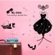 Sticker decorativ, Moda, My dress, 110 cm, 701STK Sticker decorativ, Moda, My dress, 110 cm, 701STK