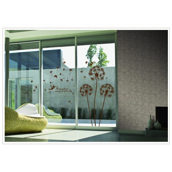 Sticker decorativ, My love, Flower, 160 cm, 766STK