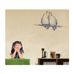 Sticker decorativ, Pasari, 55 cm, 1143STK Sticker decorativ, Pasari, 55 cm, 1143STK